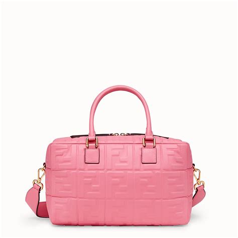 fendi boston bag pink|boston handbags vs shoulder.